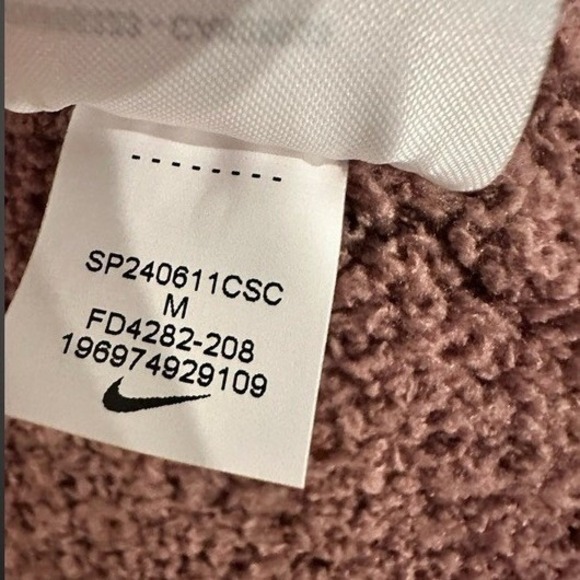 Nike Sportswear Phoenix Cozy Bouclé Long Knit Cardigan Women Medium FD4282-208 - Picture 9 of 10